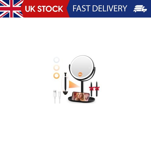 Auxmir 30x magnifying mirror - 30x,