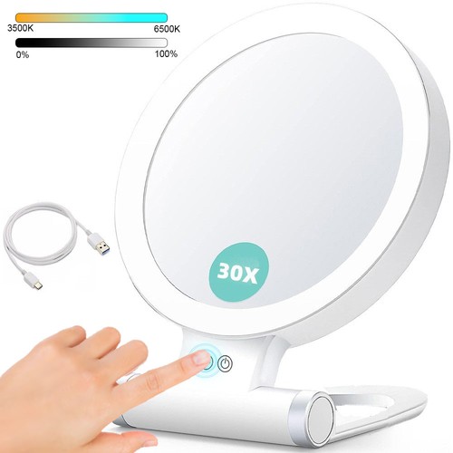 Magnifying mirror with light - mirror,