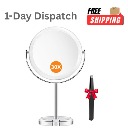 Auxmir 30x magnifying mirror - 30x,