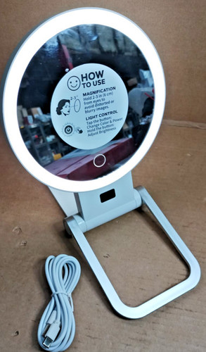 Magnifying makeup mirror with - magnifying,