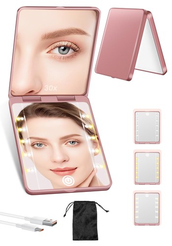 Compact mirror rechargeable - compact,