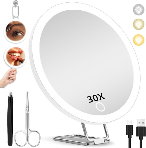 30x magnifying mirror - magnifying,