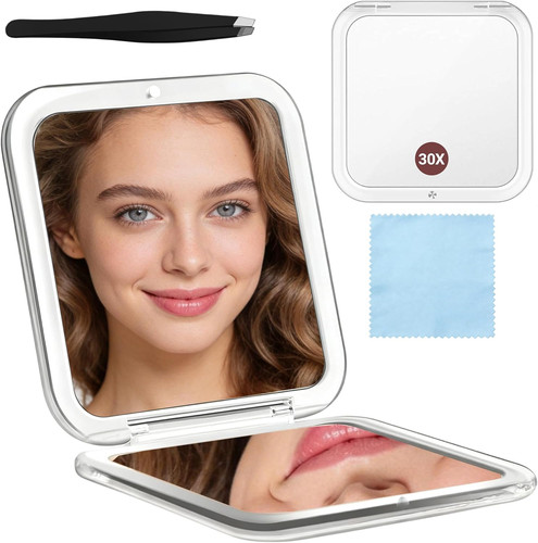 Compact mirror foldable - mirror,, &