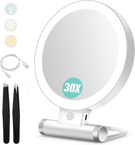 Magnifying mirror with - magnifying,