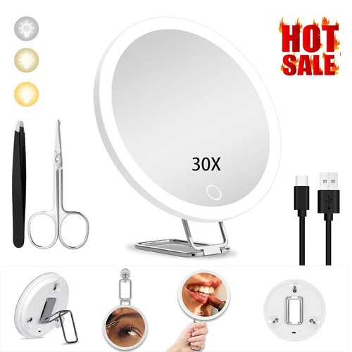 30x magnifying mirror with - 30x,
