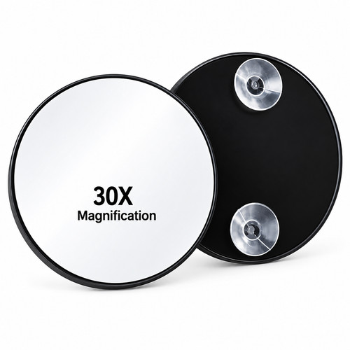 Magnifying makeup mirror - makeup,