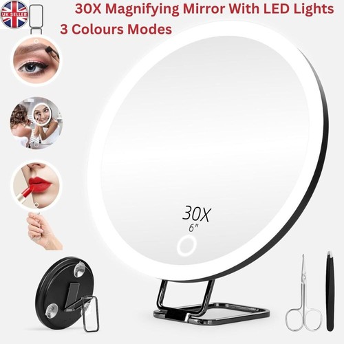 30x magnifying mirror led - mirror,