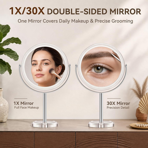 Auxmir 30x magnifying makeup - auxmir,