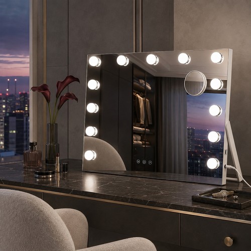 Hollywood foldable mirror - hollywood,