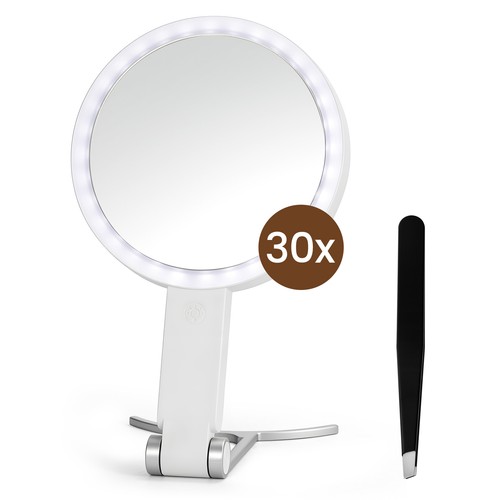 Magnifying mirror with light - mirror,